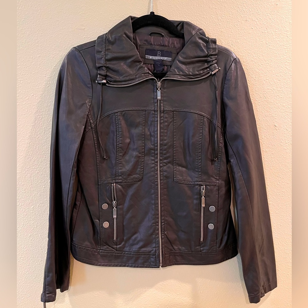Dark Brown Leather Jacket